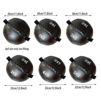 2kg Non-Elastic Soft Medicine Ball for Strength & Balance Training