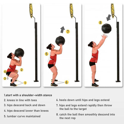 3kg Non-Elastic Soft Medicine Ball for Strength & Balance Training