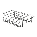 Premium Stainless Steel Rib Grill Rack – Black BBQ Rack