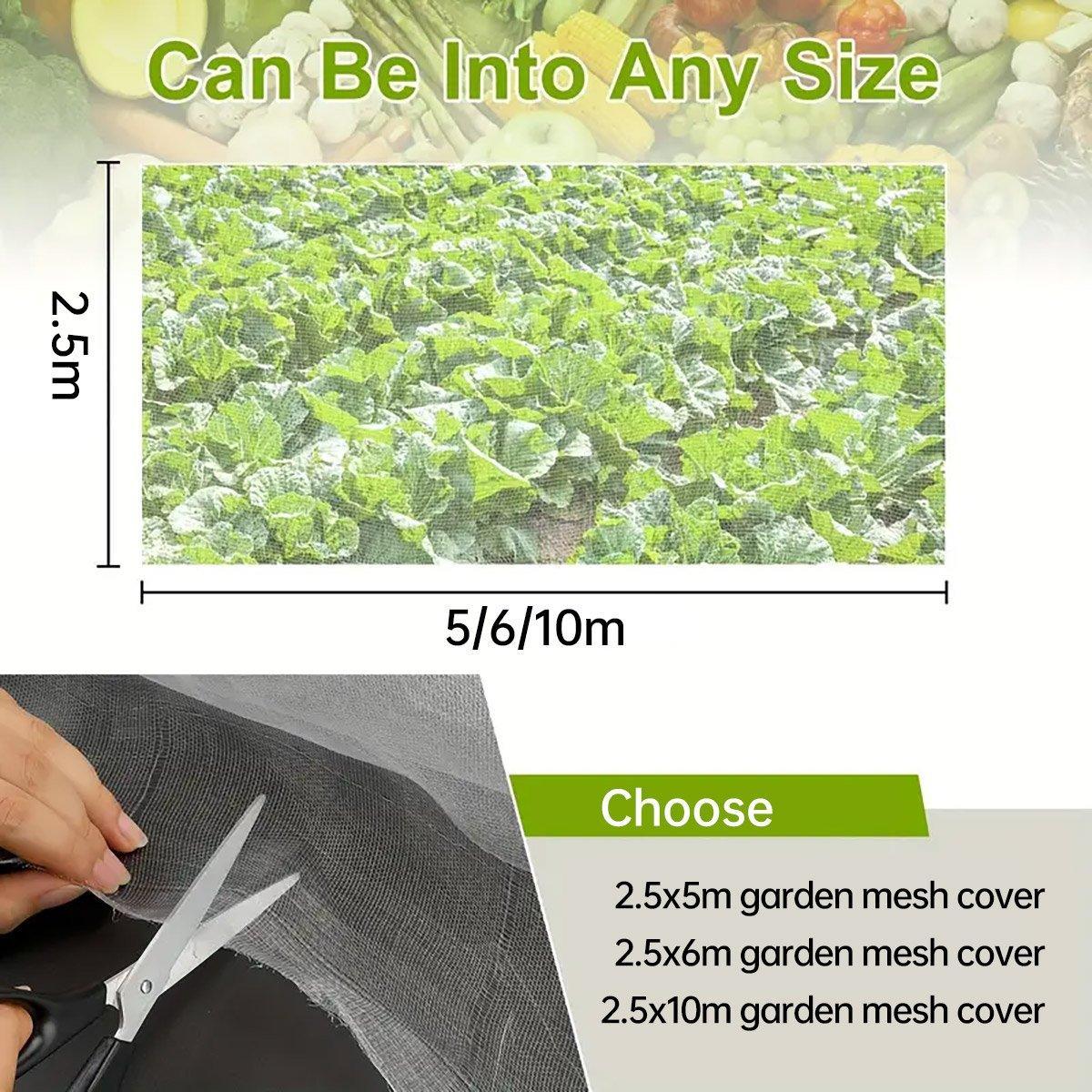 Premium Insect-Proof Greenhouse Net – White 2.5 x 5m