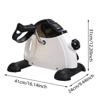 Mini Exercise Bike for Seniors - Compact Pedal Exerciser with LCD Display