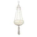 Woven Cat Nest Hammock 30 cm - Macramé Design, Soft Cushion, Easy Install - SuperSaverAU - view 2