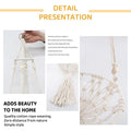 Woven Cat Nest Hammock 30 cm - Macramé Design, Soft Cushion, Easy Install - SuperSaverAU - view 3