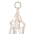 Woven Cat Nest Hammock 30 cm - Macramé Design, Soft Cushion, Easy Install - SuperSaverAU - view 5