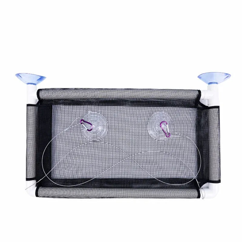 Premium Black Cat Window Hammock with Suction Cups - 55 x 35cm