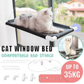 Premium Black Cat Window Hammock with Suction Cups - 55 x 35cm