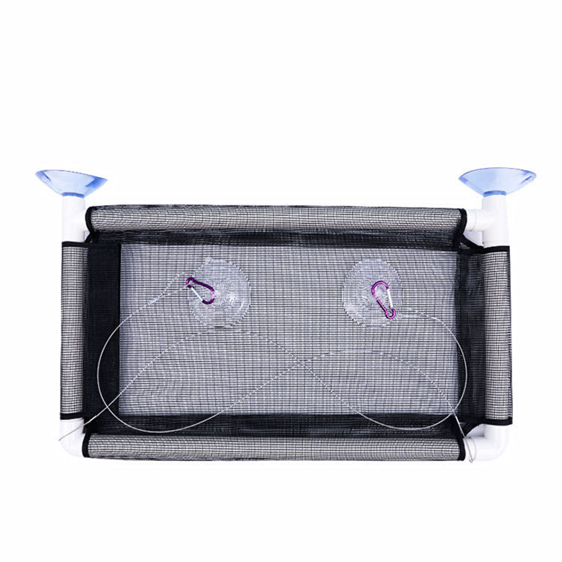 Premium Black Cat Window Hammock with Suction Cups - 55 x 35cm