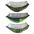 Camping Hammock Tent Set Double Outdoor Hanging Bed With Mosquito Net For Travel - Camouflage - SuperSaverAU - view 1