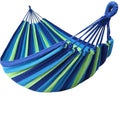 Premium Double Outdoor Cotton Hammock – Red 260 x 150cm