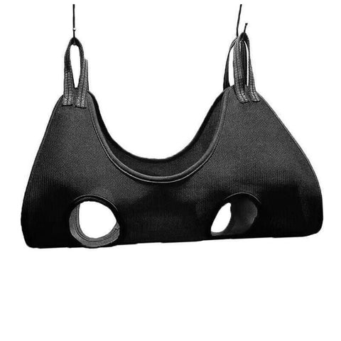 Premium Pet Grooming Hammock Restraint Bag - Black L