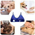 Premium Pet Grooming Hammock Restraint Bag - Black L