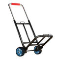 Premium Folding Flat Ground Hand Trolley with Solid Rubber Wheels - 55kg
