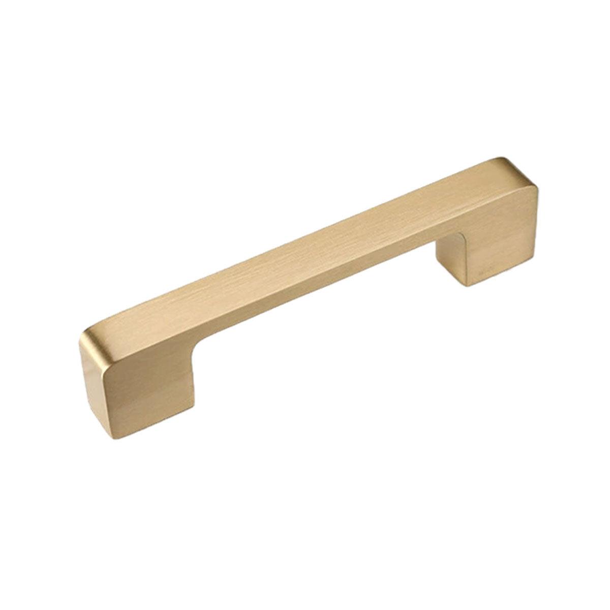Gold Copper Door Handle - Modern Simple Wardrobe Cabinet Drawer Pull - 192mm - SuperSaverAU - view 5