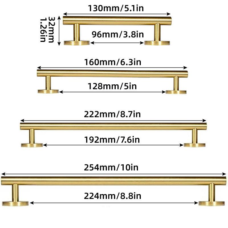 European Style Cabinet Handles Drawer Pull Knob 4 Sizes for Wardrobe Door - 128mm - SuperSaverAU - view 2