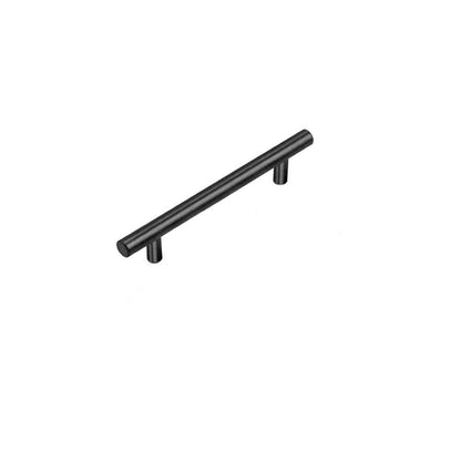 5PCS Black Kitchen Cabinet Door Handles Stainless Steel Door Drawer Pull T Bar - 500mm/320mm