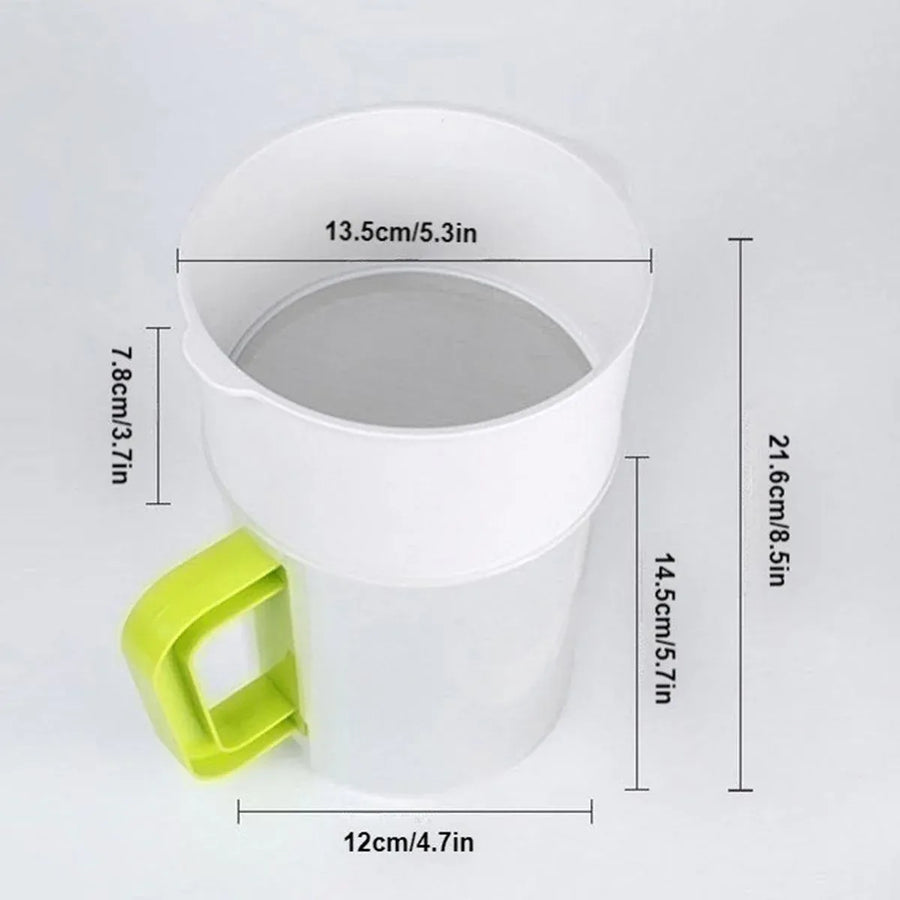 Premium Soya Milk Strainer Filters – 80 Mesh 5 Pack