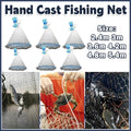 Frisbee Hand Casting Fishing Net Easy Throw Bait Net Swinging Tackle Gear - 420cm - SuperSaverAU - view 1