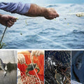 Frisbee Hand Casting Fishing Net Easy Throw Bait Net Swinging Tackle Gear - 420cm - SuperSaverAU - view 4