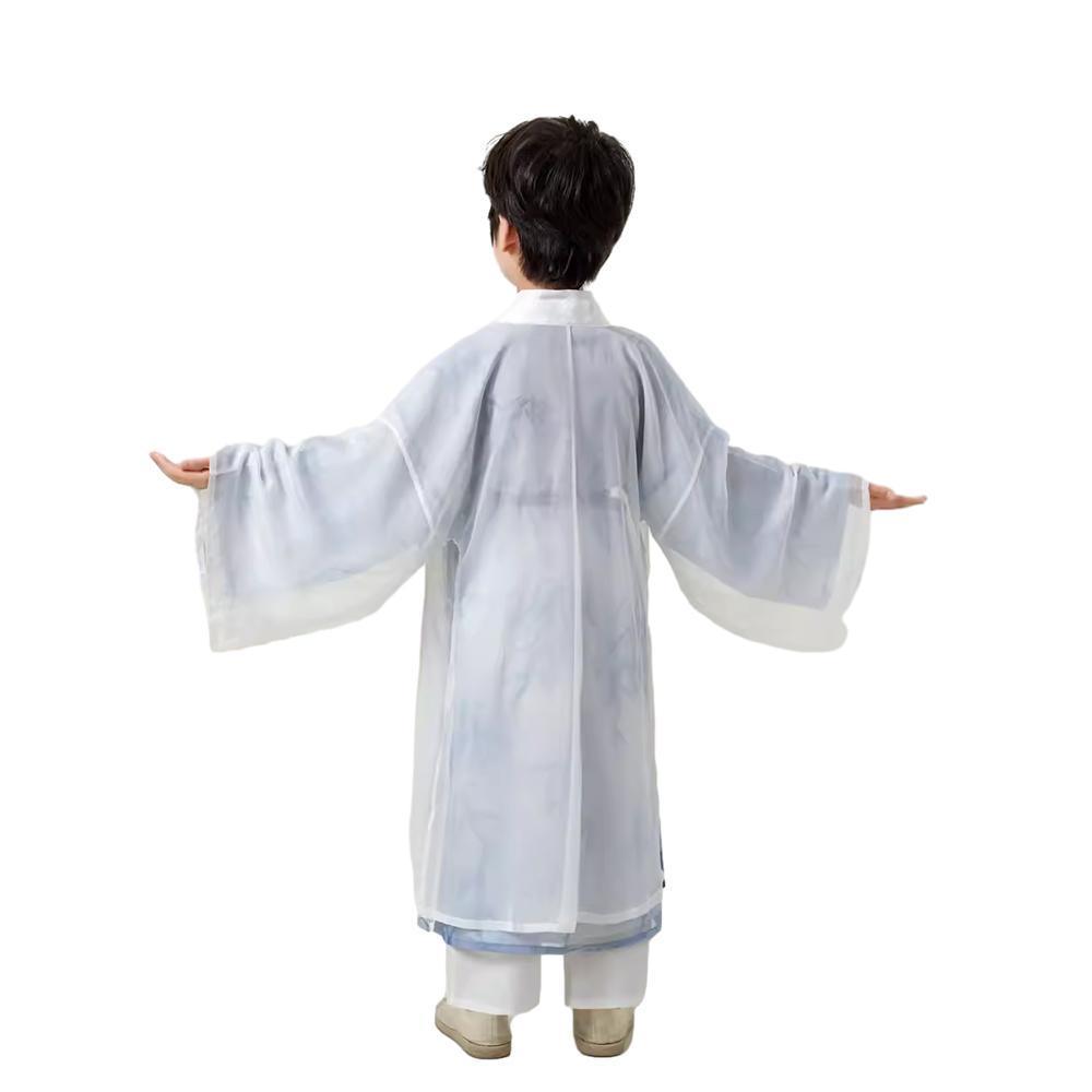 Autumn Hanfu Outfit for Kids - Tang Dynasty Inspired - 140CM - SuperSaverAU - view 3