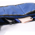 Premium Black Waterproof Wheelchair and Walker Side Organiser Bag with Reflective Strip