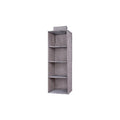 3/4/5 Tier Hanging Closet Organizer Fabric Storage Shelves for Wardrobe and Shoes - 4 Tier - SuperSaverAU - view 5
