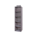 3/4/5 Tier Hanging Closet Organizer Fabric Storage Shelves for Wardrobe and Shoes - 4 Tier - SuperSaverAU - view 6
