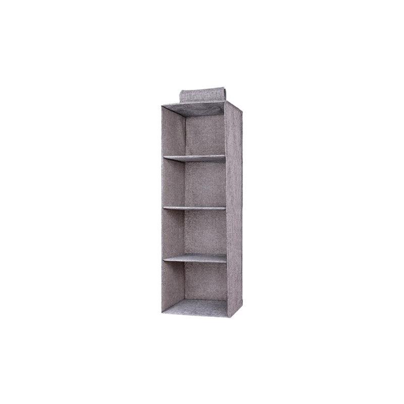 3/4/5 Tier Hanging Closet Organizer Fabric Storage Shelves for Wardrobe and Shoes - 5 Tier