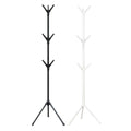 Premium 6-Hook Iron Coat Stand – Black 170cm with Triangular Base