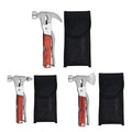 Premium Multifunctional Axe Hammer Camping Tool with Pouch - Hatchet