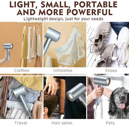 Lightweight Hair Dryer by Premium - Quiet 2400W High Speed