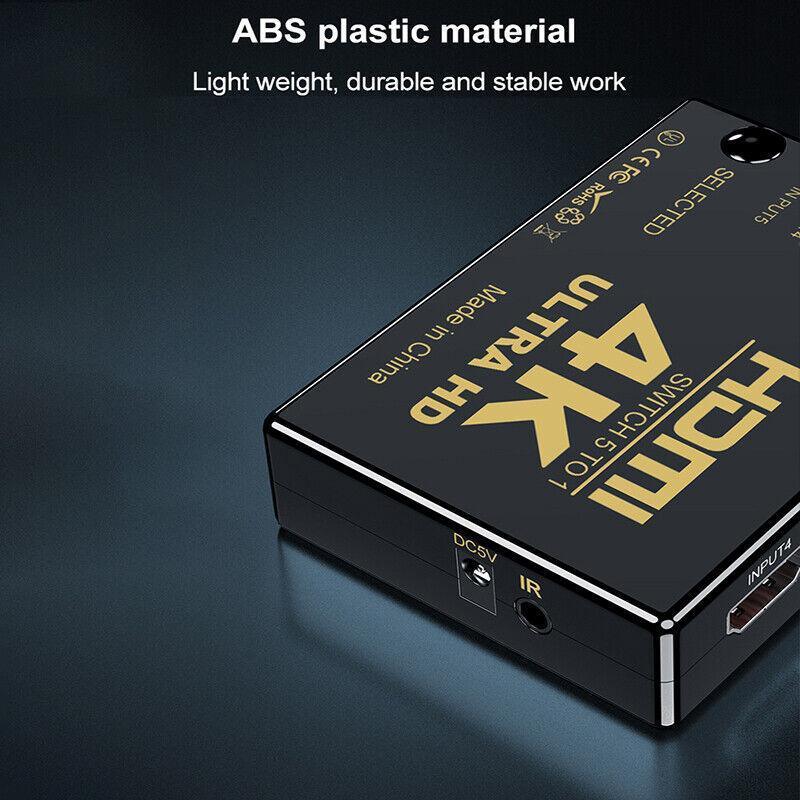 Premium 3 in 1 HDMI Switch 1080p with Remote Control