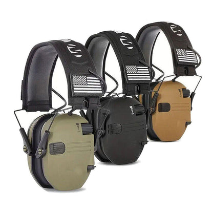 Noise Cancelling Earmuffs for Shooting & Outdoor Use with 22 dB NRR - Black