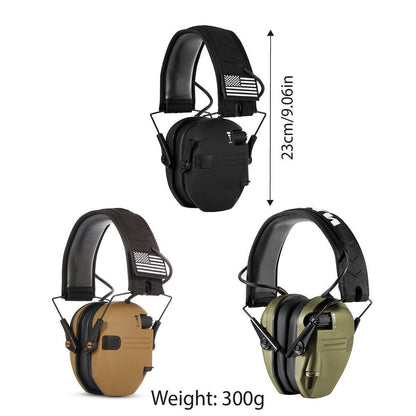 Noise Cancelling Earmuffs for Shooting & Outdoor Use with 22 dB NRR - Black
