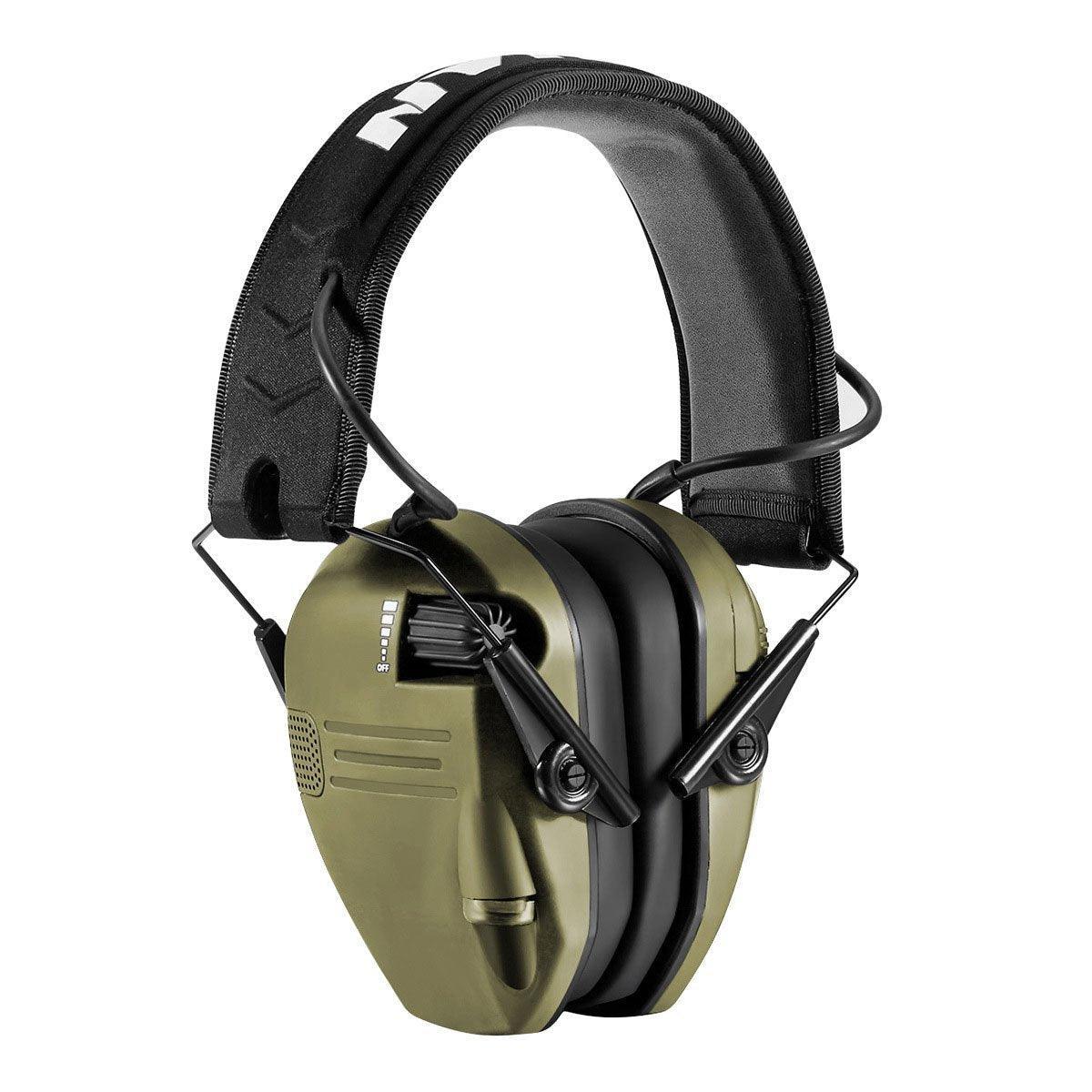 Noise Cancelling Earmuffs for Shooting & Outdoor Use with 22 dB NRR - Black