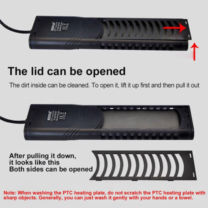 Submersible Temperature Control Rod 500W/800W/1000W with LED Display for Aquariums