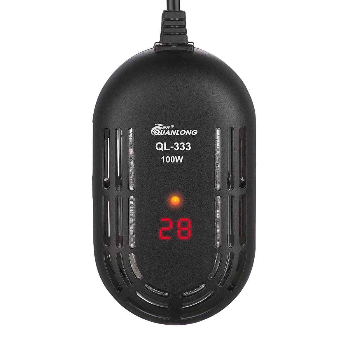 Mini Submersible Aquarium Temperature Rod 25W with Thermostat for Fish & Turtle Tanks