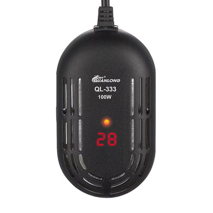 Mini Submersible Aquarium Temperature Rod 25W with Thermostat for Fish & Turtle Tanks