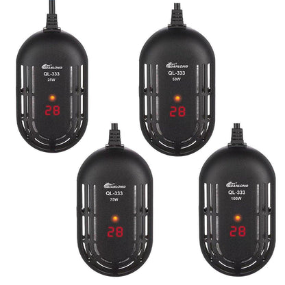 Mini Submersible Aquarium Temperature Rod 50W with Thermostat for Fish & Turtle Tanks