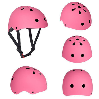 Pink Adjustable Bike and Skate Helmet for Youth - Size L