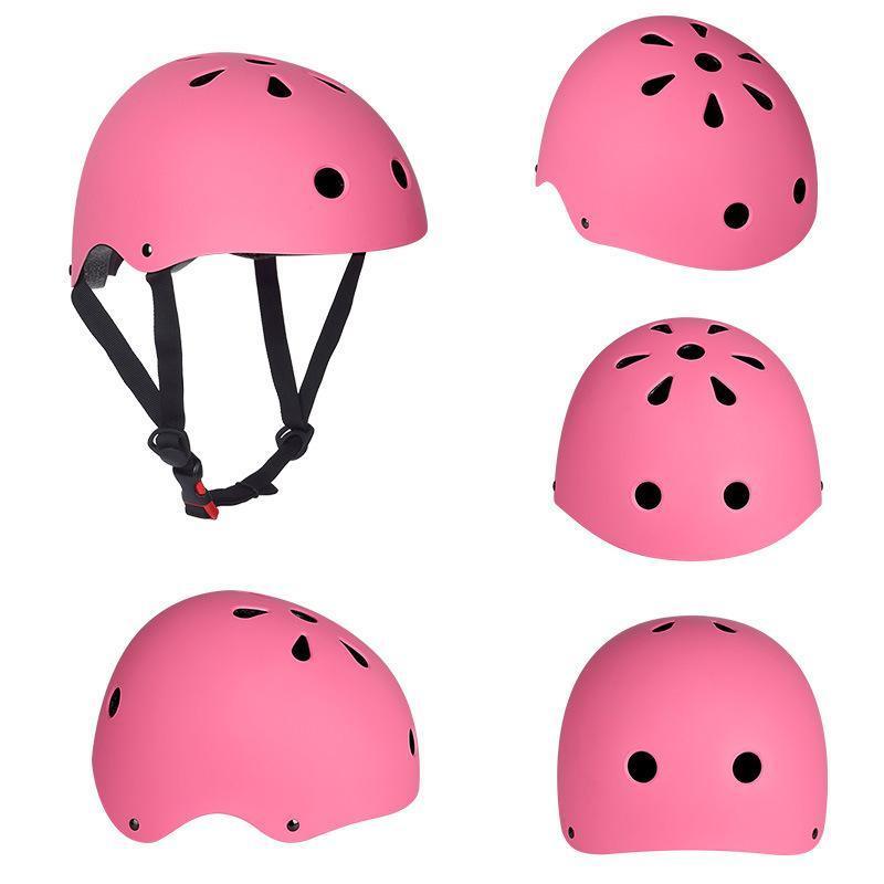 Pink Adjustable Bike and Skate Helmet for Youth - Size L
