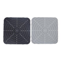 Premium Washable Silicone Chicken Nesting Box Bedding Mats - Black 2pcs