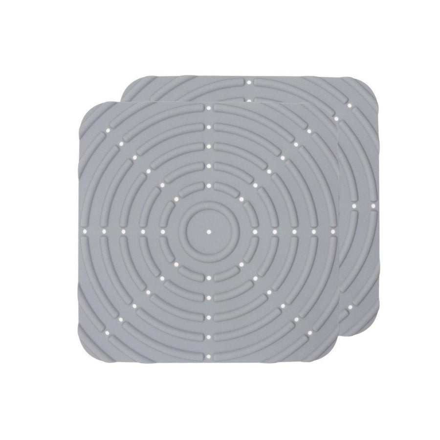 Premium Washable Silicone Chicken Nesting Box Bedding Mats - Grey 2pcs