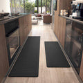 44x75cm Non-Slip Waterproof Kitchen Door Mat Floor Rug Carpet Anti-Oil Easy Clean - Blue - SuperSaverAU - view 2