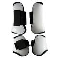 Premium Horse Leg Gaiters 4pcs for Joint Protection - White