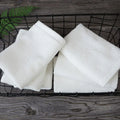 Premium Cotton Face Towels – White 32 x 32cm, 6 Pack