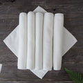 Premium Cotton Face Towels – White 32 x 32cm, 6 Pack