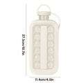 Premium Portable Ice Ball Bottle & Ice Cube Tray
