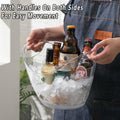 2PCS 3.5L Transparent Ice Buckets for Wine and Beer - Picnic Essential - SuperSaverAU - view 5