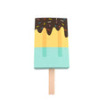 Premium 50 Pack Blue Ice Cream Candy Gift Boxes Party Favour Packaging