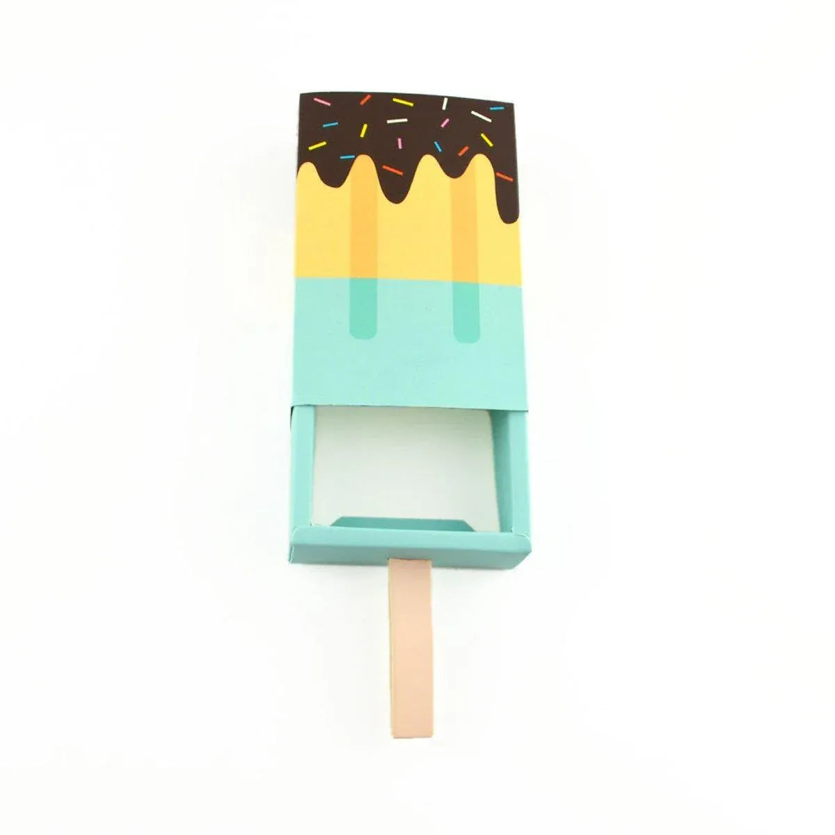 Premium 50 Pack Blue Ice Cream Candy Gift Boxes Party Favour Packaging